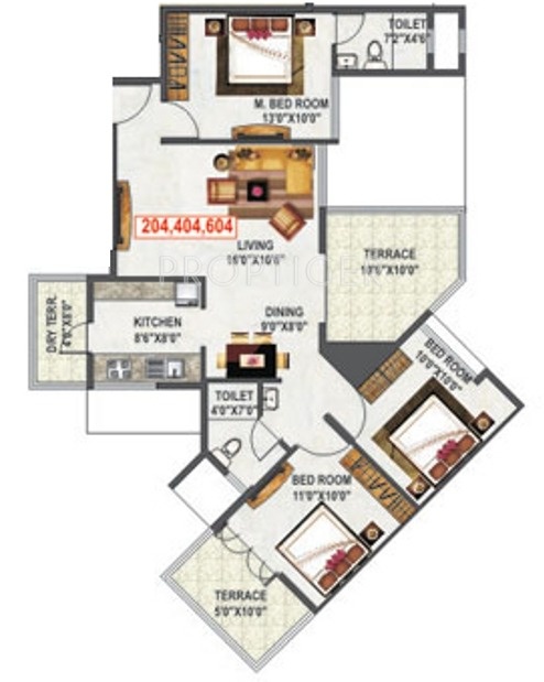 Jagtap 10 Elite (3BHK+2T (1,086 sq ft) 1086 sq ft)