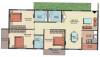 Active MN Credence Flora (3BHK+3T (1,385 sq ft) 1385 sq ft)