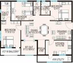 Modi Splendour (3BHK+3T (1,849 sq ft) Pooja Room 1849 sq ft) Modi Splendour (3BHK+3T (1,849 sq ft) Pooja Room 1849 sq ft)