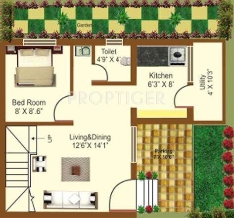 Manju Royal Splendor (4BHK+4T (1,450 sq ft) 1450 sq ft)