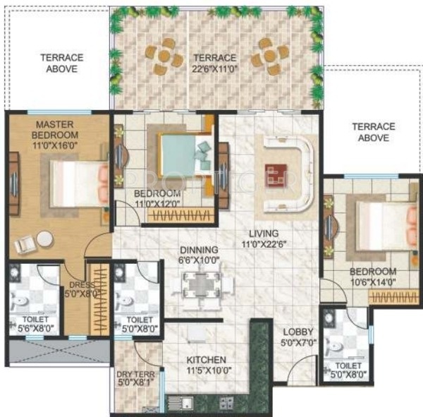 Kolte Patil Tuscan Estate Phase I and Phase II (3BHK+3T (1,975 sq ft) 1975 sq ft) Kolte Patil Tuscan Estate Phase I and Phase II (3BHK+3T (1,975 sq ft) 1975 sq ft)