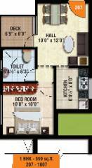 Sidharth Upscale (1BHK+1T (559 sq ft) 559 sq ft) Sidharth Upscale (1BHK+1T (559 sq ft) 559 sq ft)