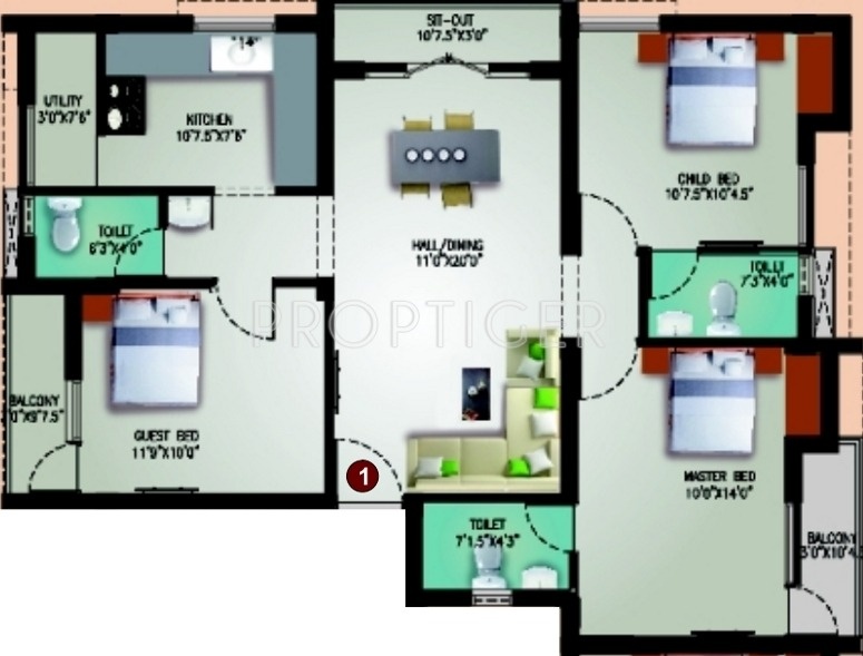 Mugundhan Visalatchi Enclave (3BHK+3T (1,355 sq ft) 1355 sq ft) Mugundhan Visalatchi Enclave (3BHK+3T (1,355 sq ft) 1355 sq ft)