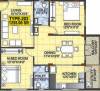 Mahaveer Fair Oaks (2BHK+2T (1,255 sq ft) 1255 sq ft)