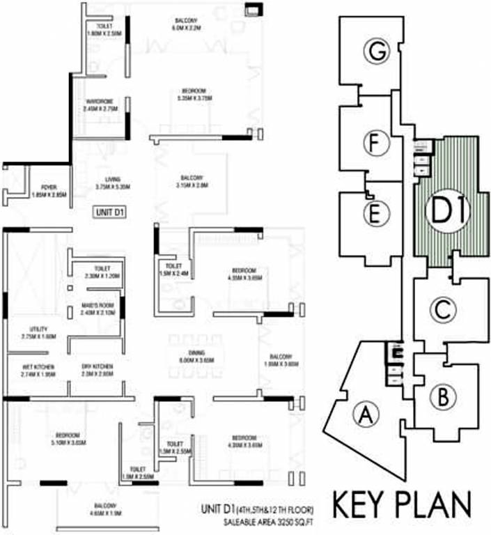 Artech Rainforest (4BHK+4T (3,250 sq ft) + Servant Room 3250 sq ft) Artech Rainforest (4BHK+4T (3,250 sq ft) + Servant Room 3250 sq ft)