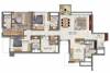Sheth Auris Serenity (3BHK+3T (2,180 sq ft) 2180 sq ft)