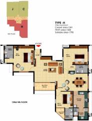 Aishwarya Vista (3BHK+3T (1,798 sq ft) 1798 sq ft) Aishwarya Vista (3BHK+3T (1,798 sq ft) 1798 sq ft)