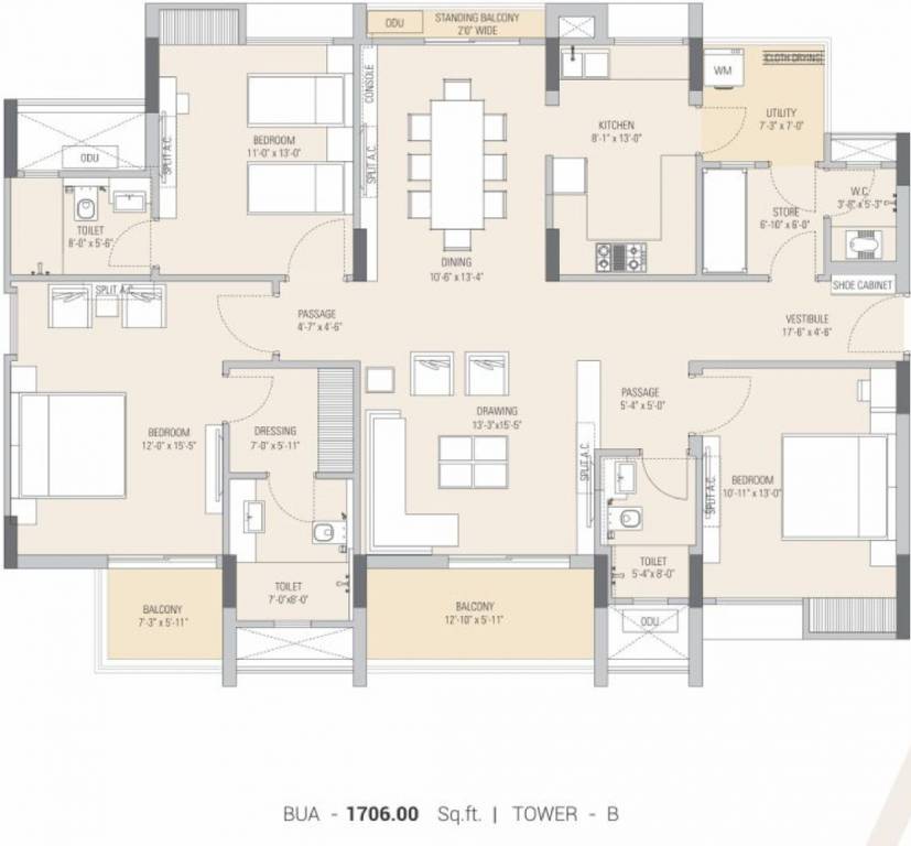 vedanta Floor Plan Floor Plan
