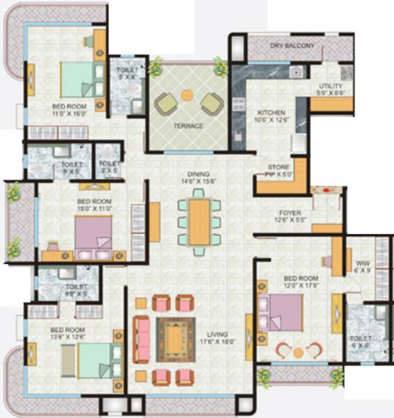 ML Group of Companies Padmanabadh (4BHK+5T (2,000 sq ft) 2000 sq ft)