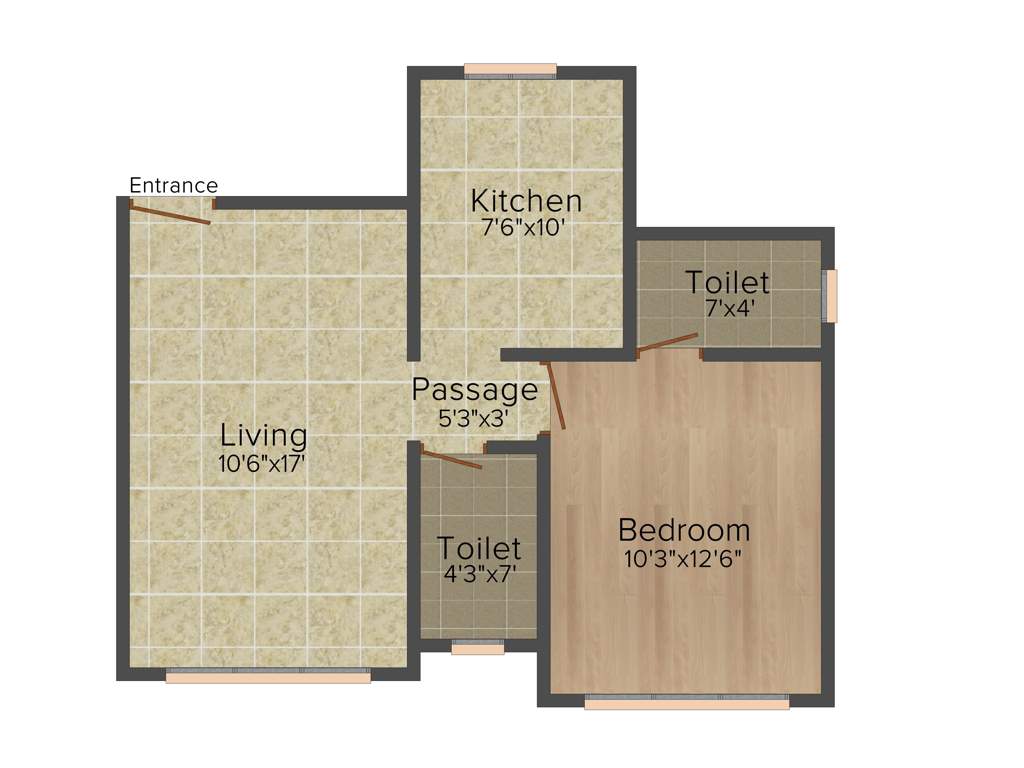 Disha Datta Ramanand CHS LTD (1BHK+2T (462 sq ft) 462 sq ft)