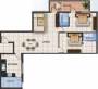Aarna Blue Malibu (2BHK+2T (1,490 sq ft) 1490 sq ft) Aarna Blue Malibu (2BHK+2T (1,490 sq ft) 1490 sq ft)