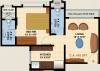 Chaurang Aastha (1BHK+2T (656 sq ft) 656 sq ft)