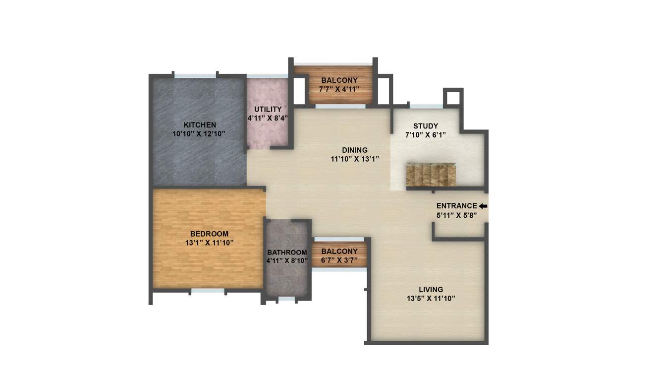 Golden Panorama (3BHK+3T (2,430 sq ft) 2430 sq ft)