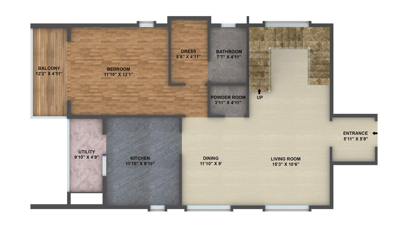 Golden Panorama (3BHK+3T (2,440 sq ft) 2440 sq ft)