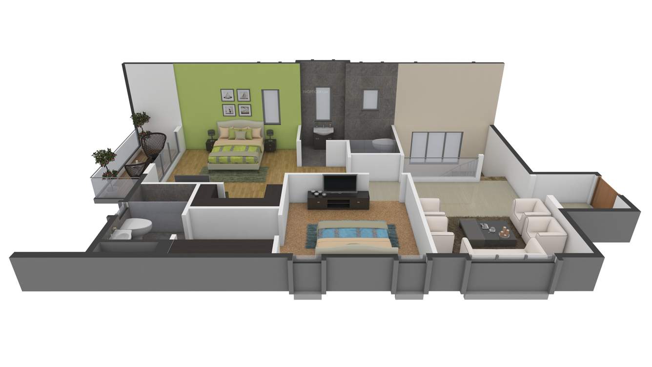 Golden Panorama (3BHK+3T (2,440 sq ft) 2440 sq ft)