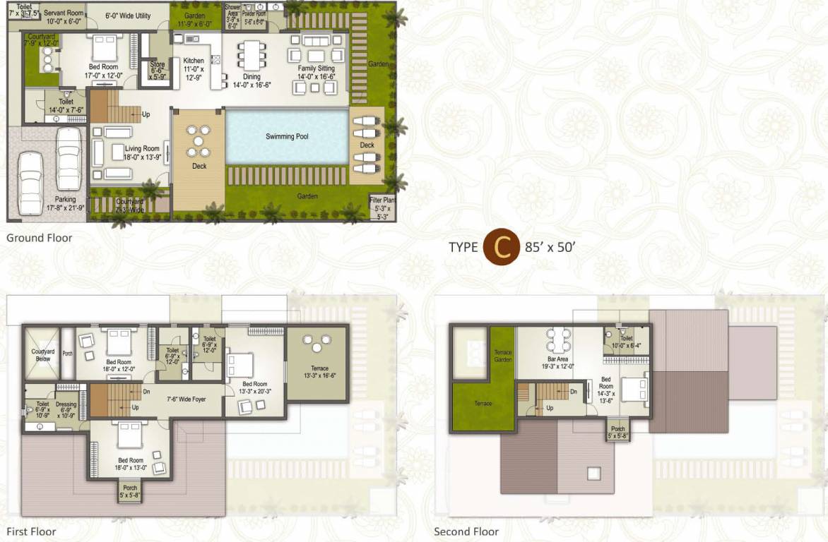 Avadh Kimberly (5BHK+6T (6,400 sq ft) + Servant Room 6400 sq ft) Avadh Kimberly (5BHK+6T (6,400 sq ft) + Servant Room 6400 sq ft)