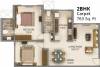 MICL Aaradhya Tower (2BHK+2T (763 sq ft) 763 sq ft)