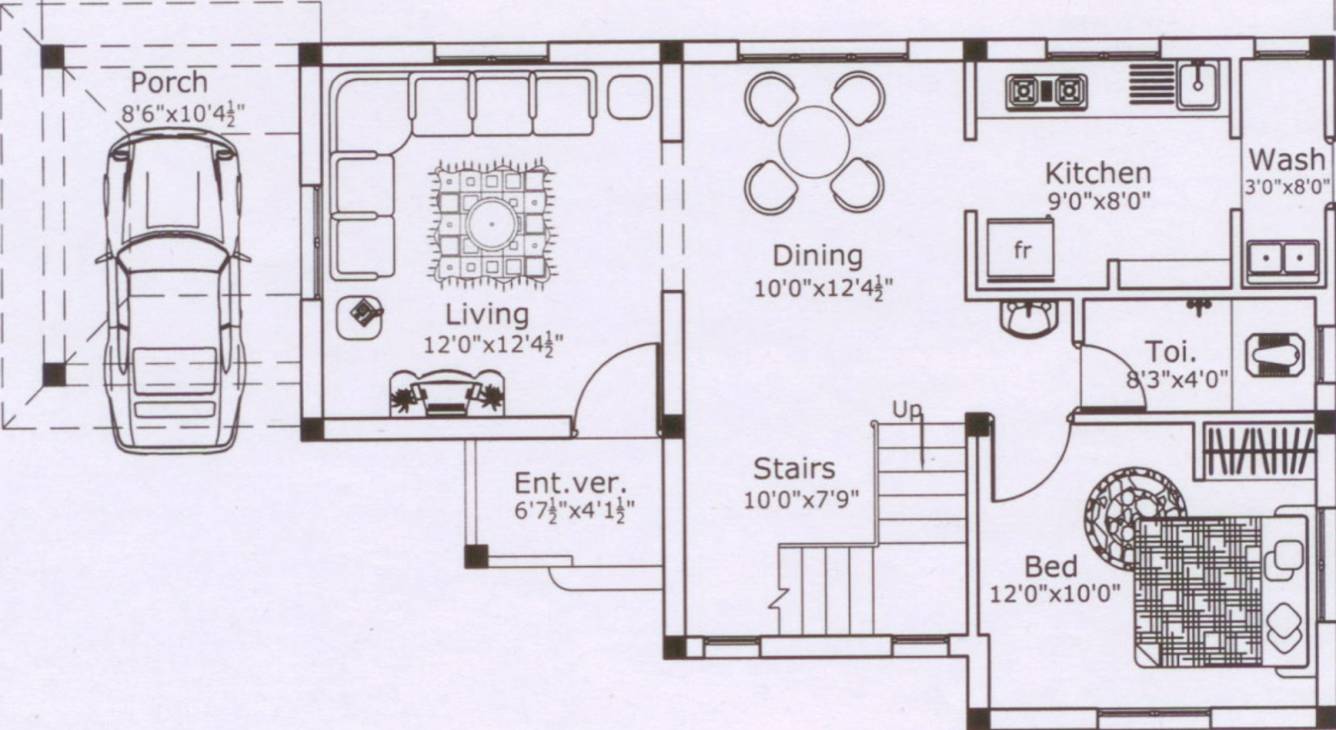 Baskar Realtors Pushpathandha Nagar Extension (2BHK+2T (1,420 sq ft) 1420 sq ft)