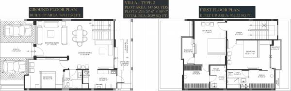 Ashadeep Kings Court (3BHK+3T (2,029 sq ft) 2029 sq ft)