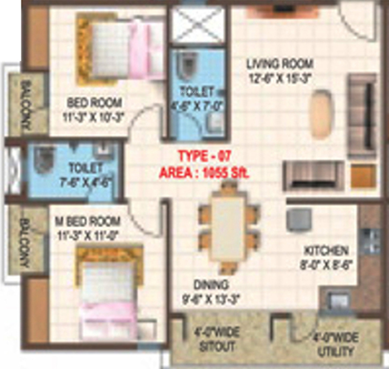  vistara Floor Plan Floor Plan