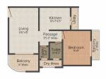 Mehta Amrut Pearl (1BHK+2T (785 sq ft) 785 sq ft) Mehta Amrut Pearl (1BHK+2T (785 sq ft) 785 sq ft)