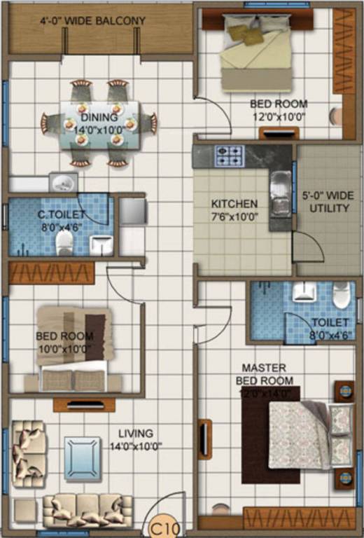 Floor Plan white waters i Floor Plan Floor Plan