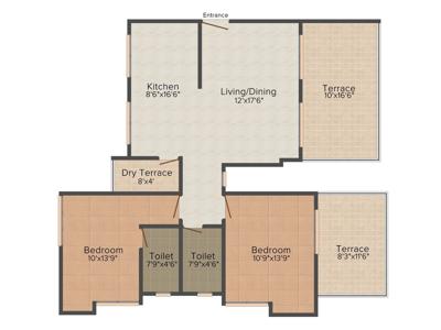 Laxminarayan Shalom Homes (2BHK+2T (1,390 sq ft) 1390 sq ft) Laxminarayan Shalom Homes (2BHK+2T (1,390 sq ft) 1390 sq ft)