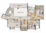  one-bangalore-west Floor Plan Upper Level Duplex Plan