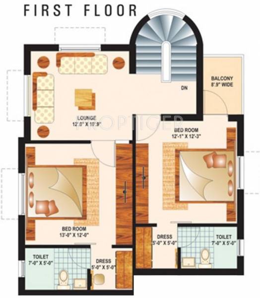 Kahan Chandra Maurya Square (4BHK+4T (2,970 sq ft) 2970 sq ft)