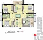 Emami Swanlake (3BHK+2T (1,378 sq ft) 1378 sq ft) Emami Swanlake (3BHK+2T (1,378 sq ft) 1378 sq ft)