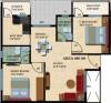 Mahaveer Galaxy (2BHK+2T (880 sq ft) 880 sq ft)