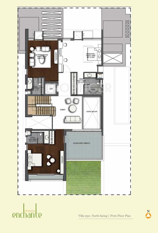 Olympia Enchante (5BHK+6T (5,860 sq ft) 5860 sq ft)
