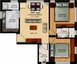 Bluewall Tulay Residency (2BHK+2T (790 sq ft) 790 sq ft)