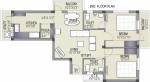 GMB Nest (2BHK+2T (1,017 sq ft) + Pooja Room 1017 sq ft) GMB Nest (2BHK+2T (1,017 sq ft) + Pooja Room 1017 sq ft)