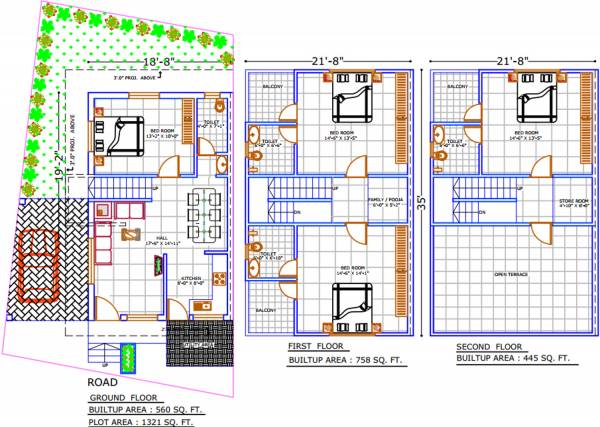 Shreeji Villa (4BHK+4T (1,763 sq ft) 1763 sq ft)