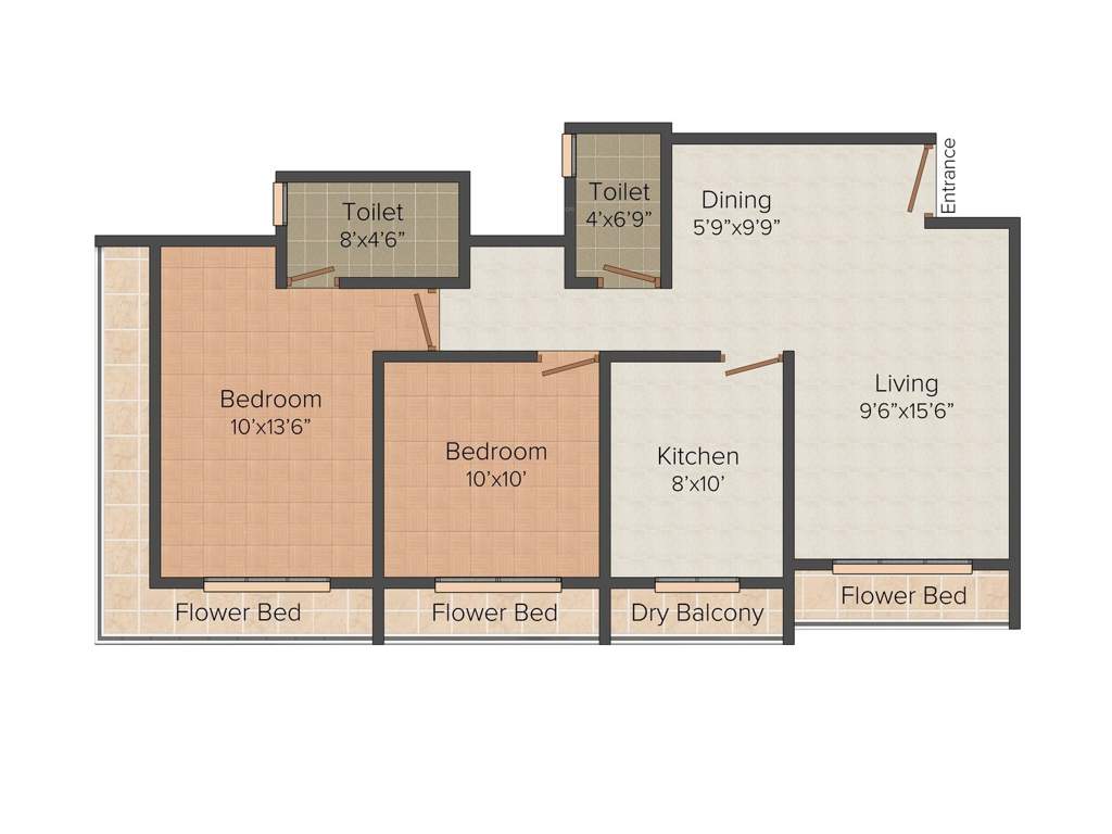 Swastik Swastik Galaxy (2BHK+2T (1,175 sq ft) 1175 sq ft)