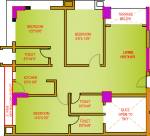 Swastik Gulmohar (3BHK+3T (1,190 sq ft) 1190 sq ft) Swastik Gulmohar (3BHK+3T (1,190 sq ft) 1190 sq ft)