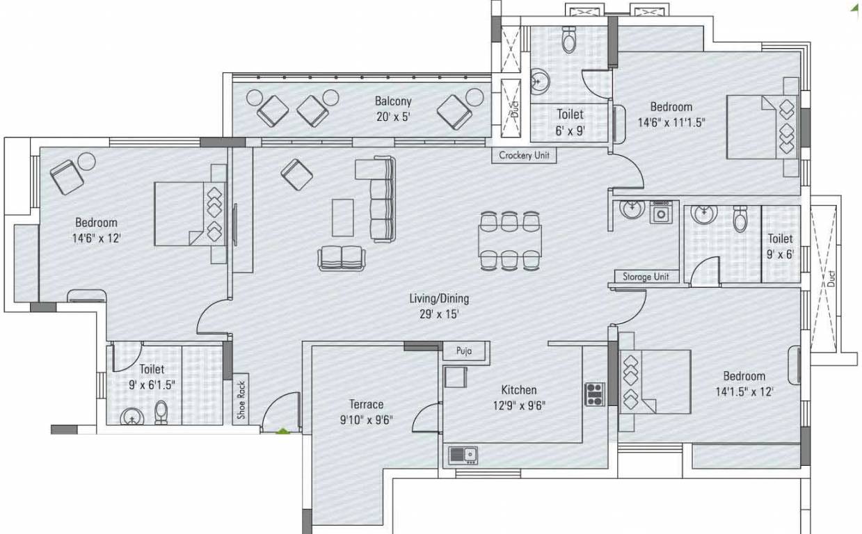 greensville Floor Plan Floor Plan