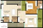Woodshire Emerson Park (3BHK+4T (2,710 sq ft) + Study Room 2710 sq ft)