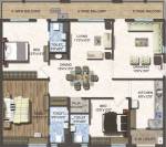 ARK Hamptons (3BHK+3T (2,065 sq ft) + Pooja Room 2065 sq ft) ARK Hamptons (3BHK+3T (2,065 sq ft) + Pooja Room 2065 sq ft)