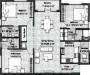 Krishna Sunville (3BHK+3T (1,584 sq ft) + Servant Room 1584 sq ft)