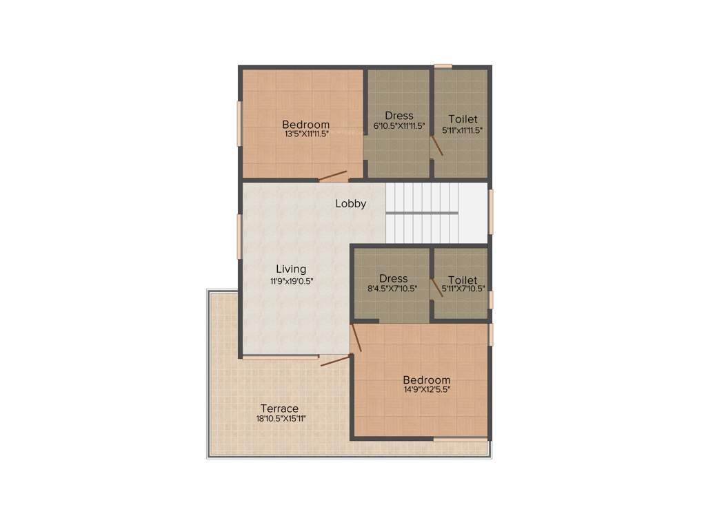 Krishna Northwoods (4BHK+4T (3,325 sq ft) 3325 sq ft)