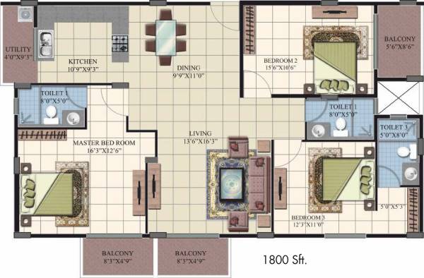  punnami-bliss Floor Plan Floor Plan