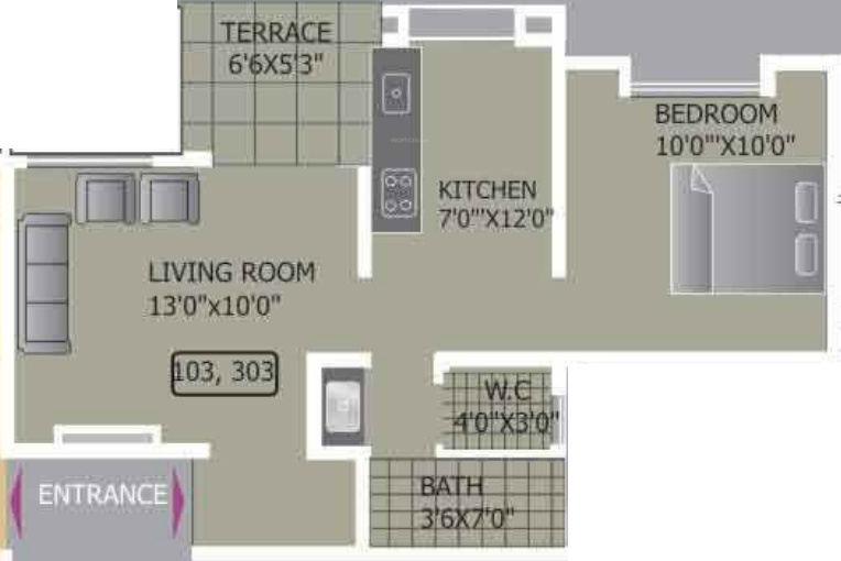 Vastu River Valley (1BHK+1T (539 sq ft) 539 sq ft) Vastu River Valley (1BHK+1T (539 sq ft) 539 sq ft)