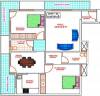 DBS Chalamize (2BHK+2T (1,135 sq ft) 1135 sq ft)