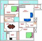 DBS Chalamize (2BHK+2T (1,135 sq ft) 1135 sq ft)