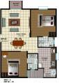 Alps Pleasanton (2BHK+2T (1,111 sq ft) 1111 sq ft)