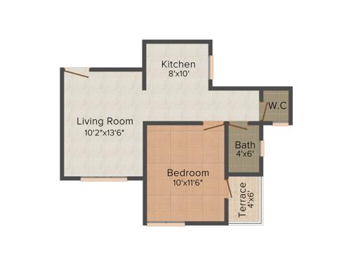 Sri Nandadeep (1BHK+1T (602 sq ft) 602 sq ft) Sri Nandadeep (1BHK+1T (602 sq ft) 602 sq ft)