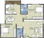 Columbia Gr Residency (2BHK+2T (1,043 sq ft) 1043 sq ft) Columbia Gr Residency (2BHK+2T (1,043 sq ft) 1043 sq ft)