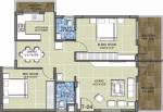 Columbia Gr Residency (2BHK+2T (1,108 sq ft) 1108 sq ft) Columbia Gr Residency (2BHK+2T (1,108 sq ft) 1108 sq ft)